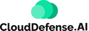 CloudDefense.AI Logo Black